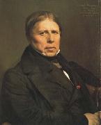 Jean Auguste Dominique Ingres, Self-Portrait at the age of 78 (mk04)